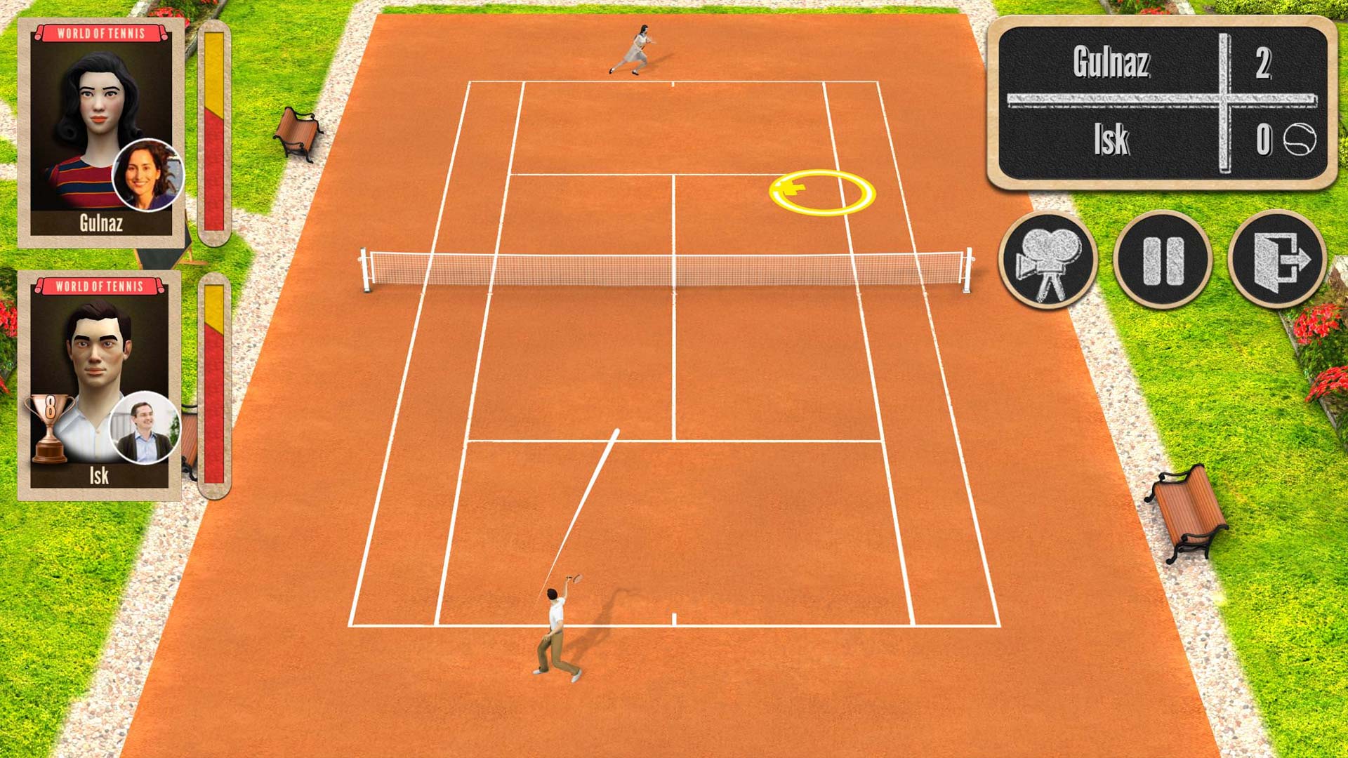 World of Tennis: Roaring '20s Screenshot IOS