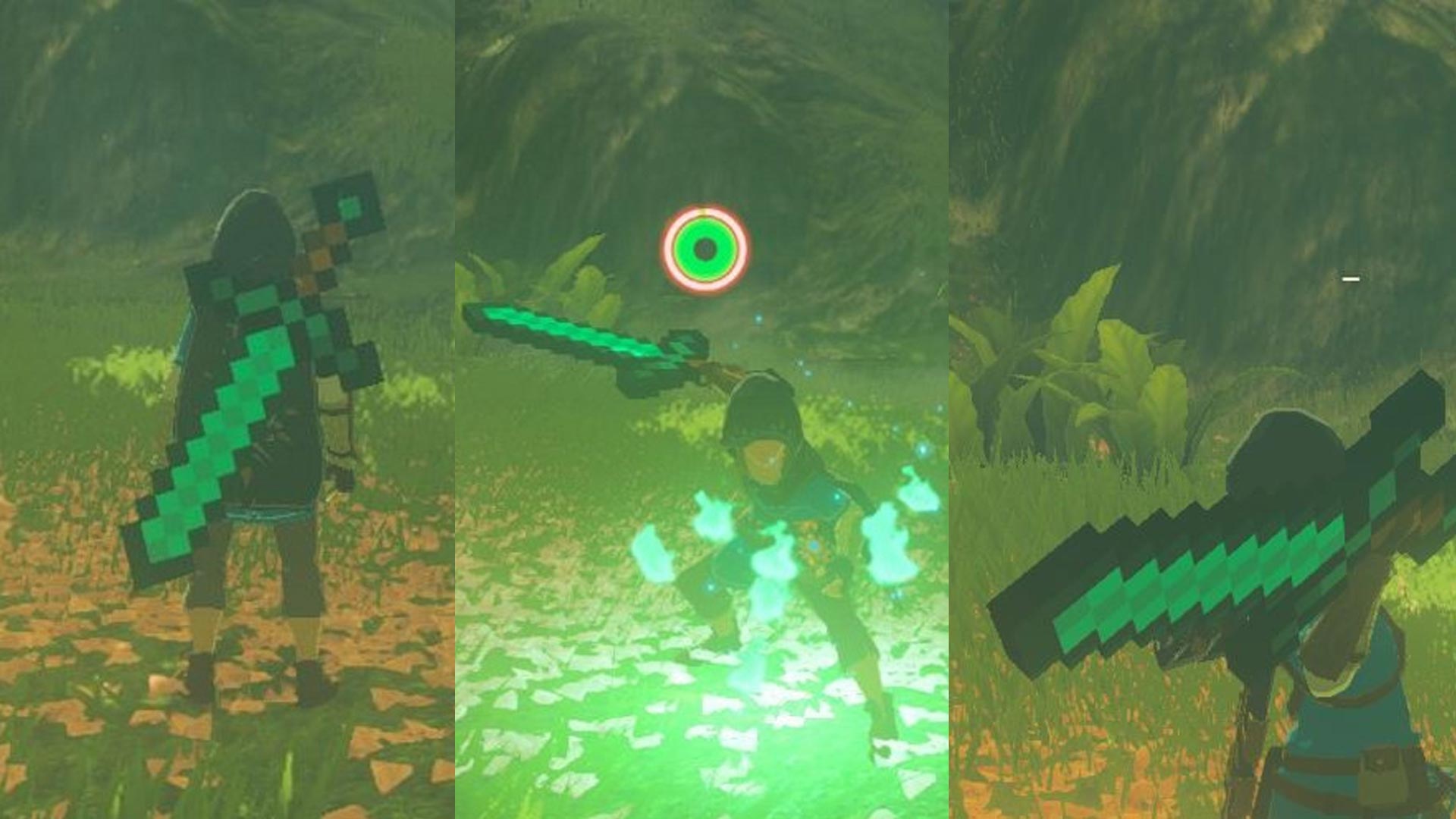 The Legend of Zelda: Breath of the Wild Minecraft Diamond Sword Mod