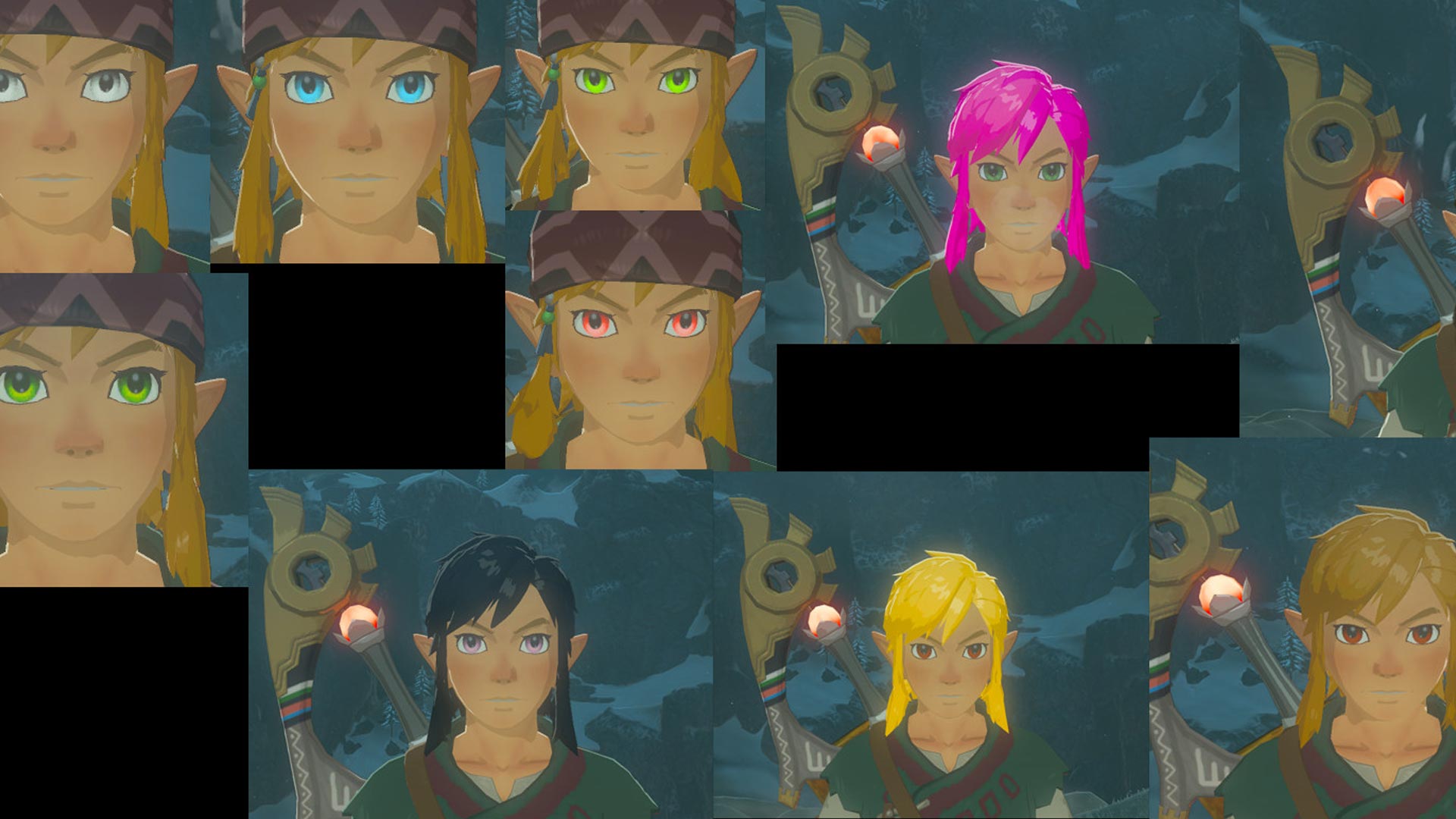 The Legend of Zelda: Breath of the Wild Build a Link Mod