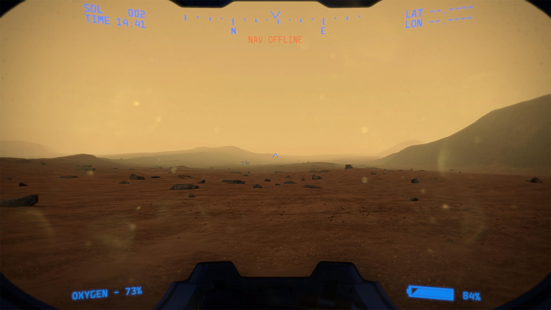 Lacuna Passage Screenshot Mars Environment and Item Scavenging