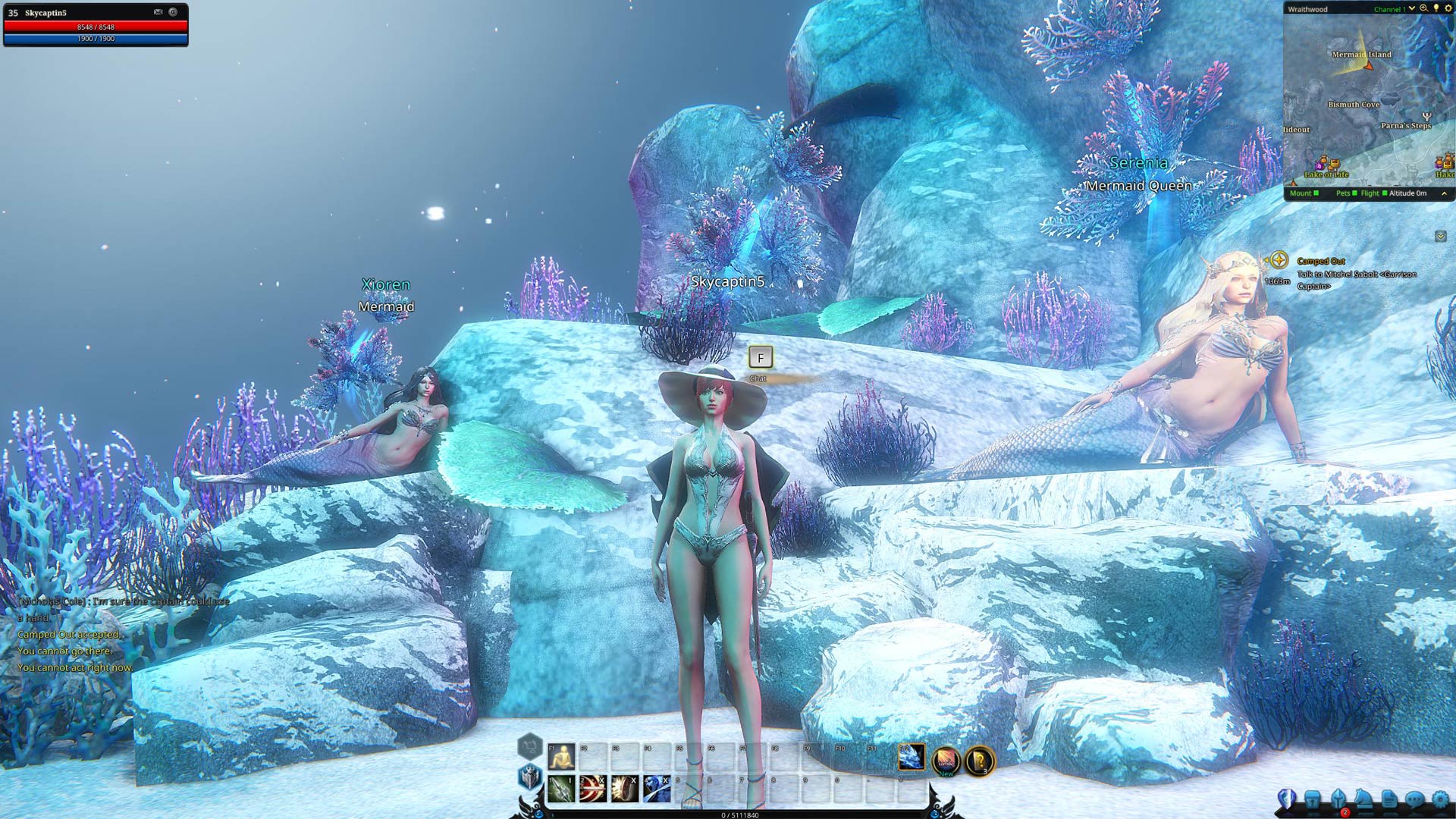 Riders of Icarus: Blight of the Frost Keep Mermaid Island Screenshot