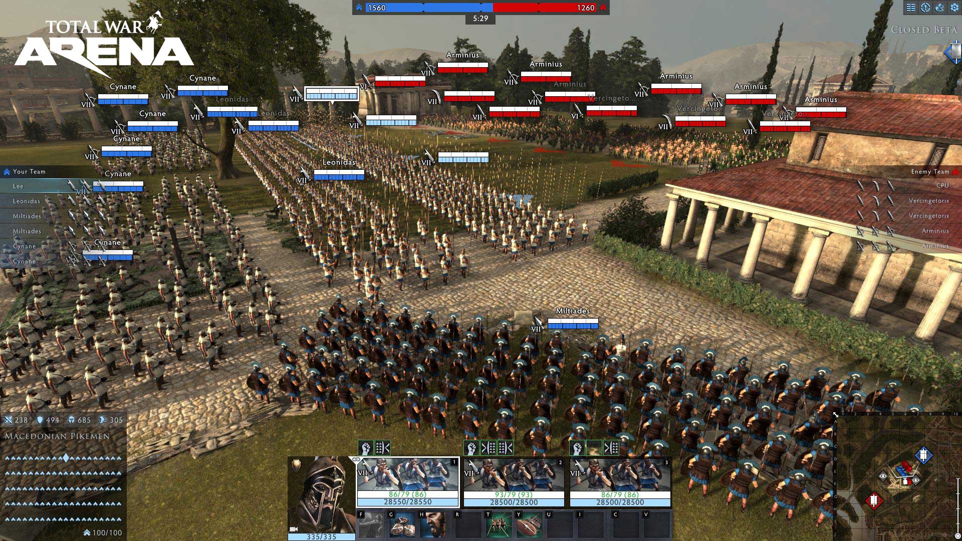 Total War: Arena Roman Screenshots