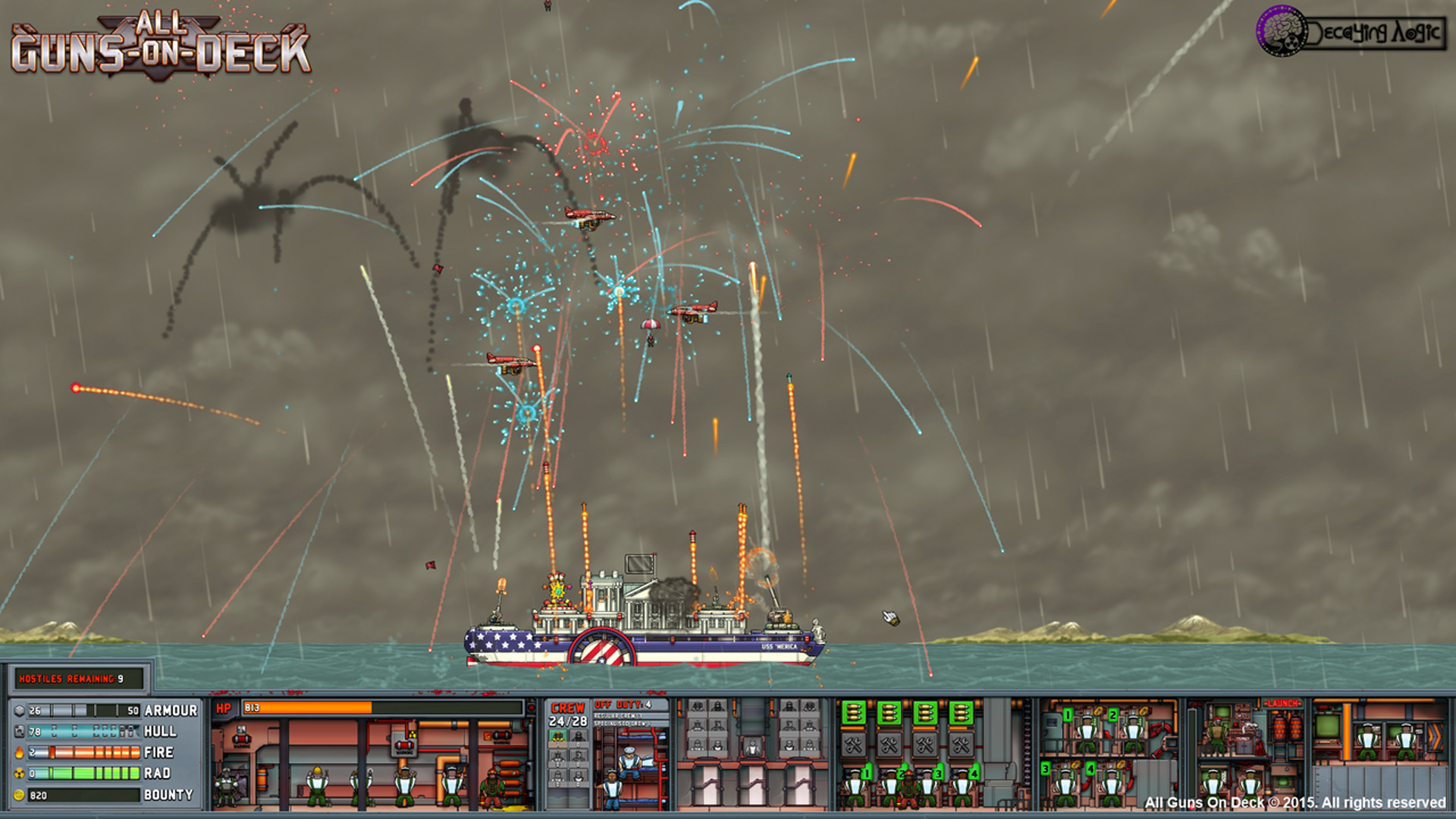 All Guns on Deck Game Screenshot