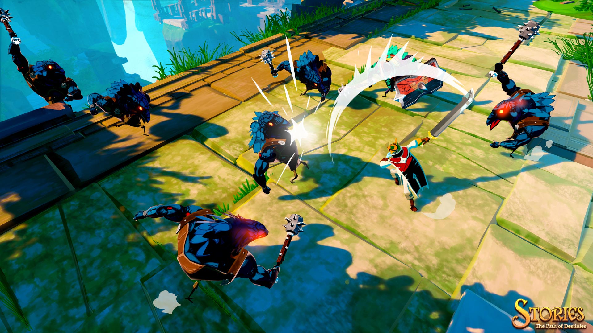Stories: The Path of Destinies Playstation 4 Screenshot