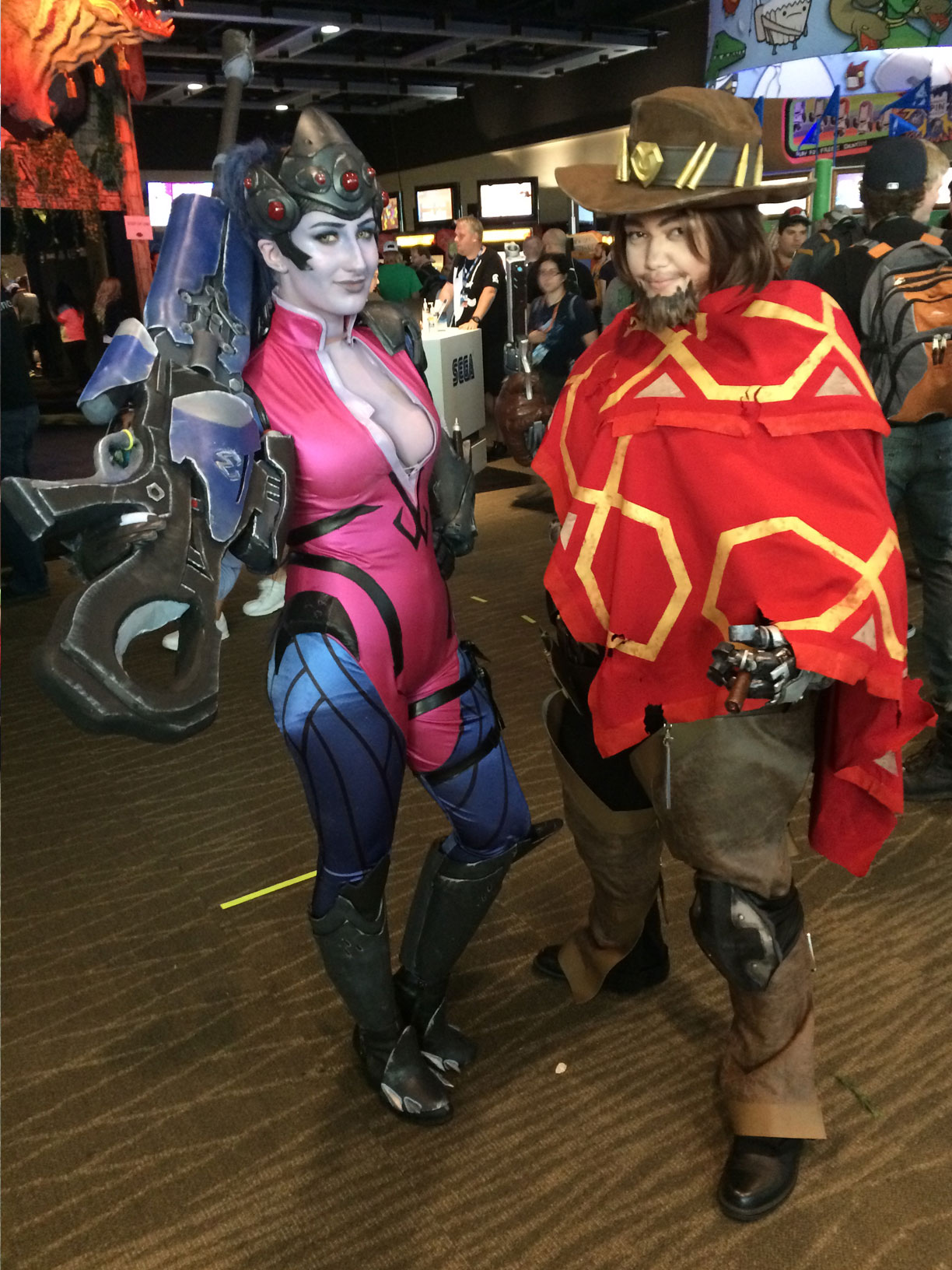 Pax West 2017 Cosplay Day 2 Overwatch group