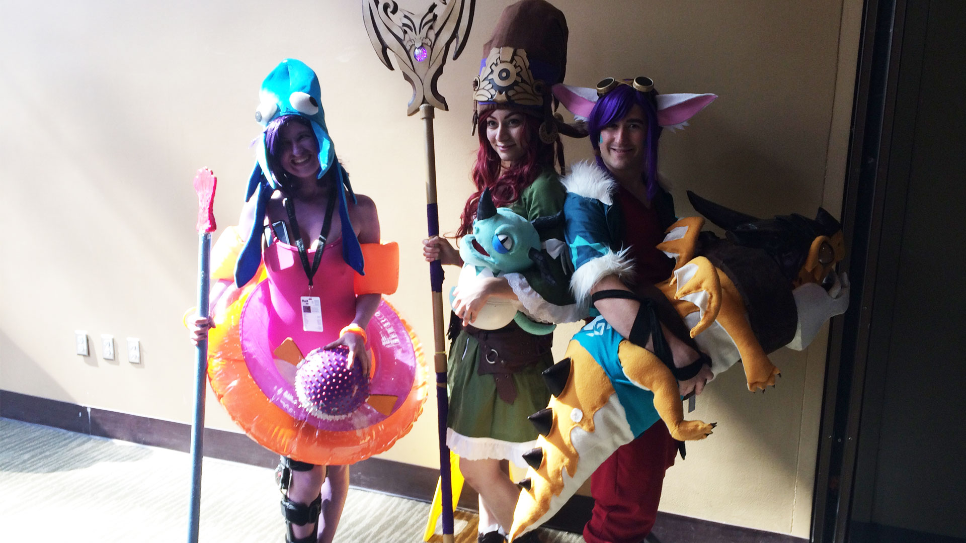 Pax West 2017 Cosplay Day 3 trio