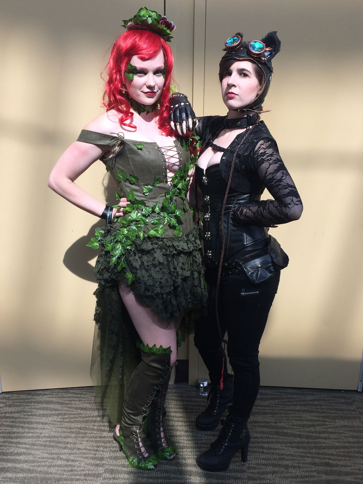 Pax West 2017 Cosplay Day 3 Ivy and Catwoman