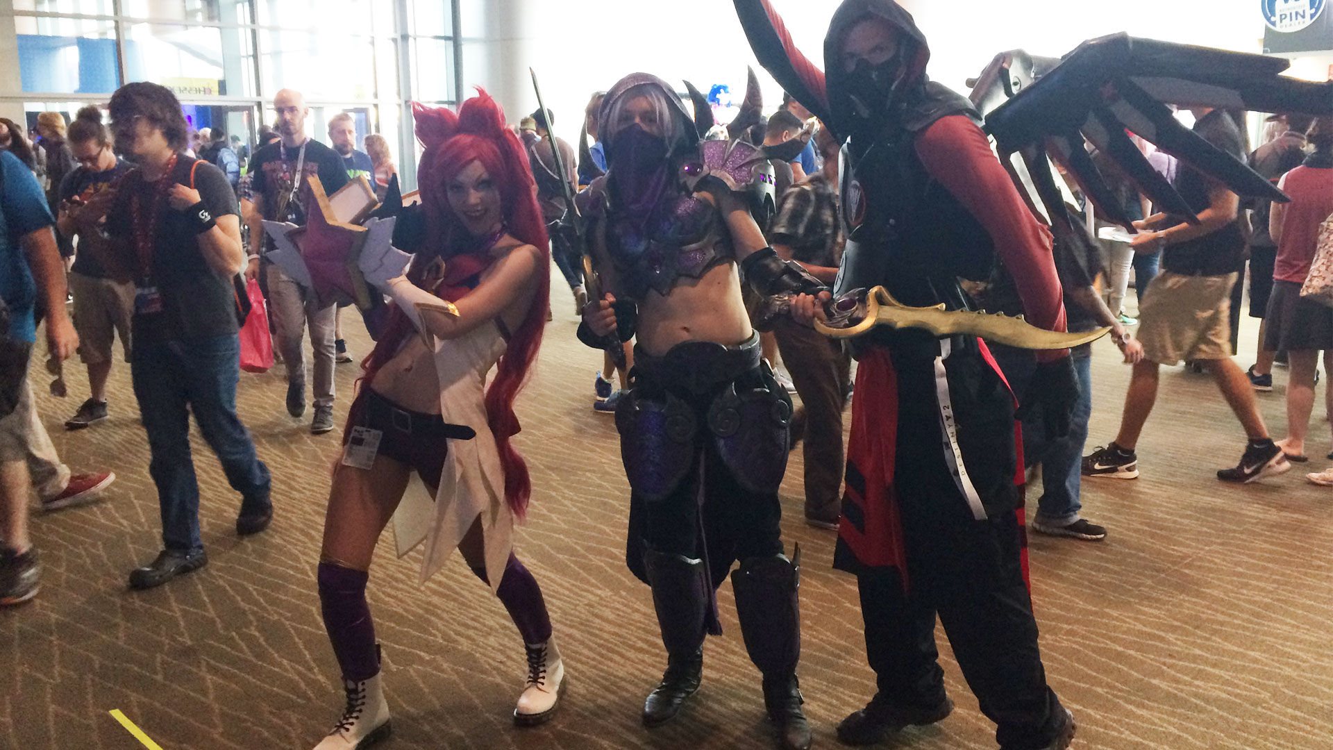 Pax West 2017 Cosplay Day 4 trio