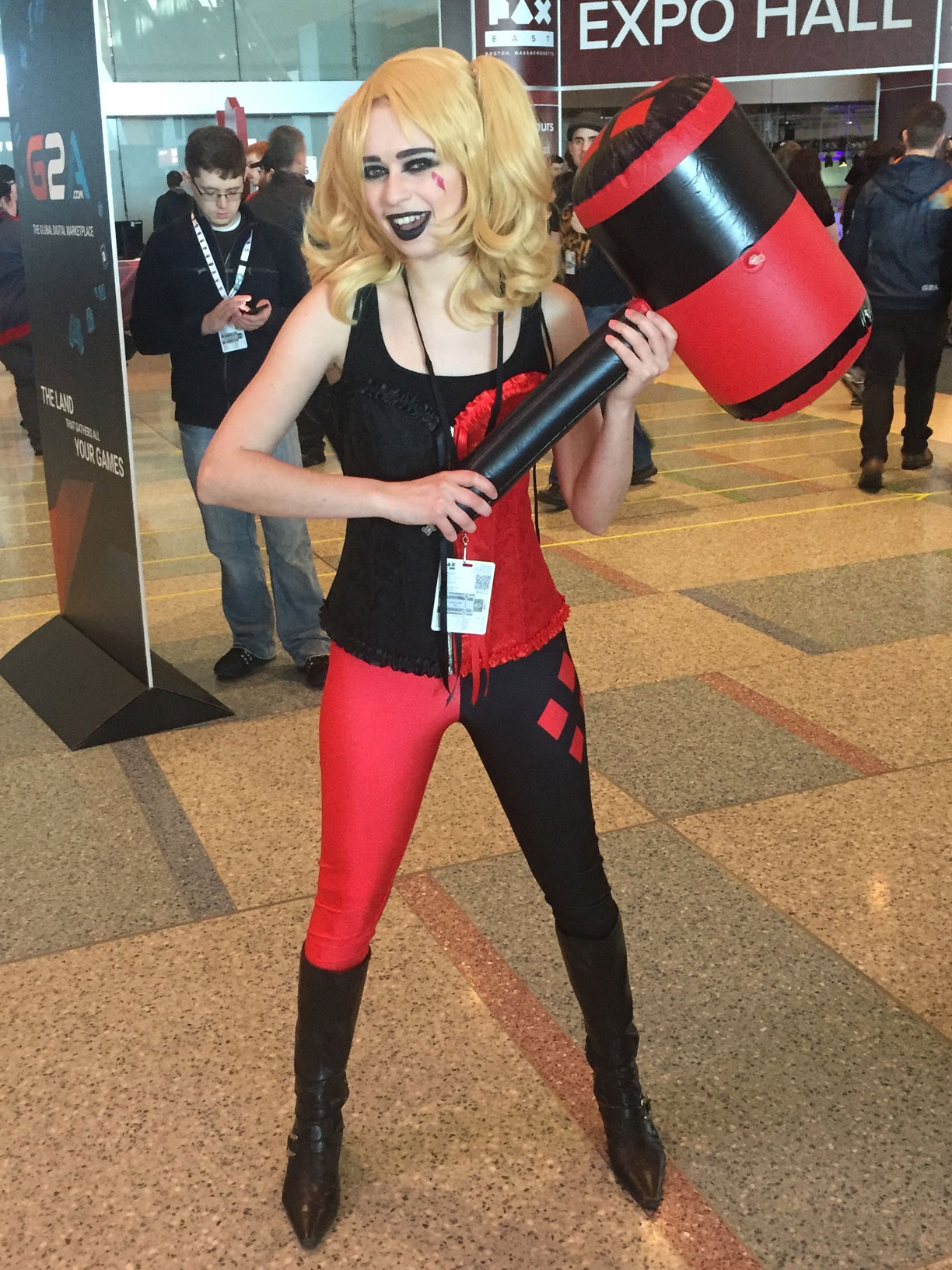 Pax East 2016 Cosplay Day 3 Harley Quinn