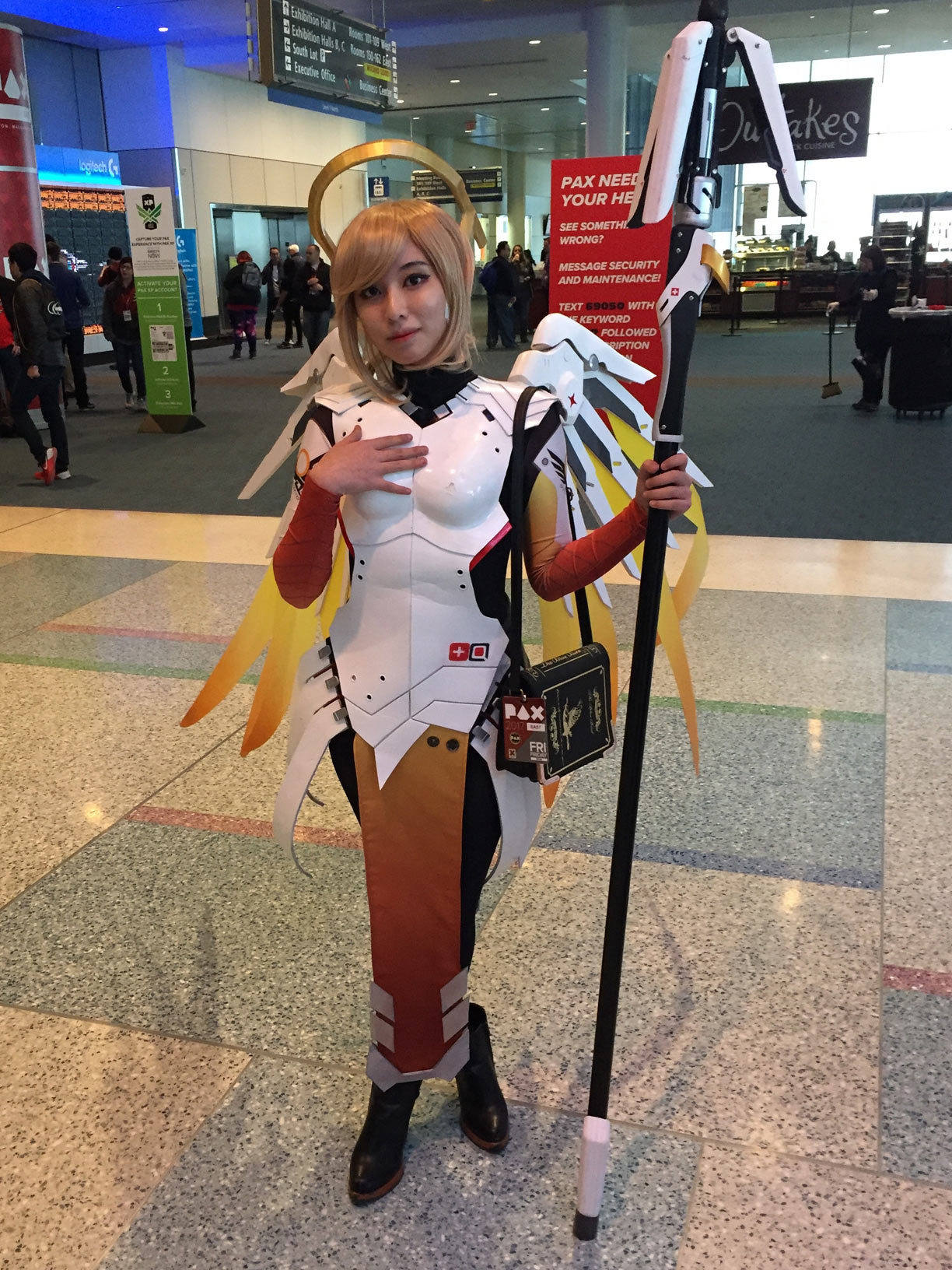 Pax East 2017 Cosplay Day 1 Overwatch Mercy