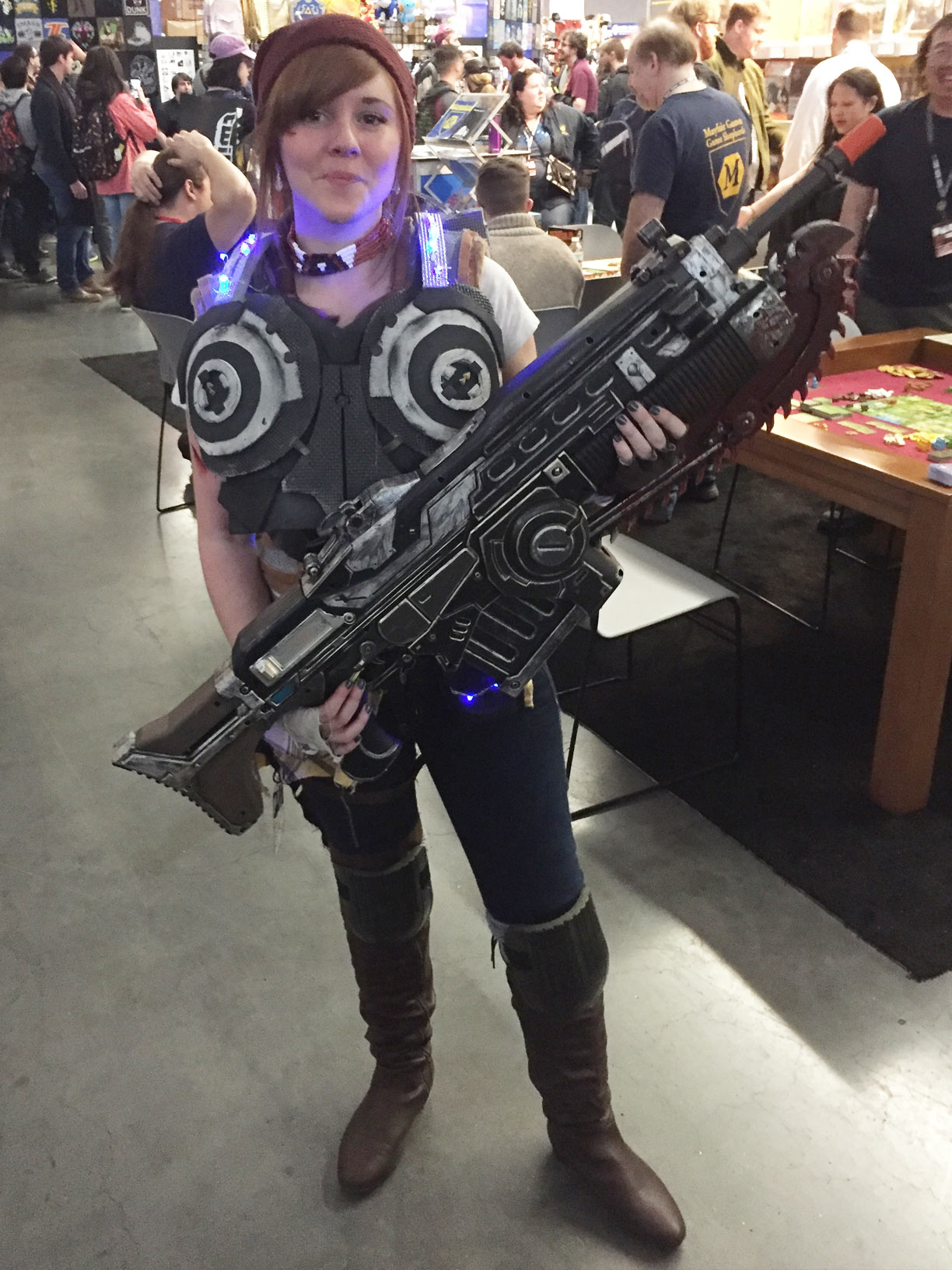 Pax East 2017 Cosplay Day 1 Gears of War Kait