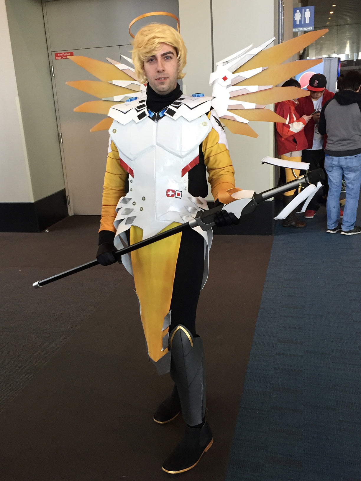 Pax East 2017 Cosplay Day 2 Mercy Overwatch