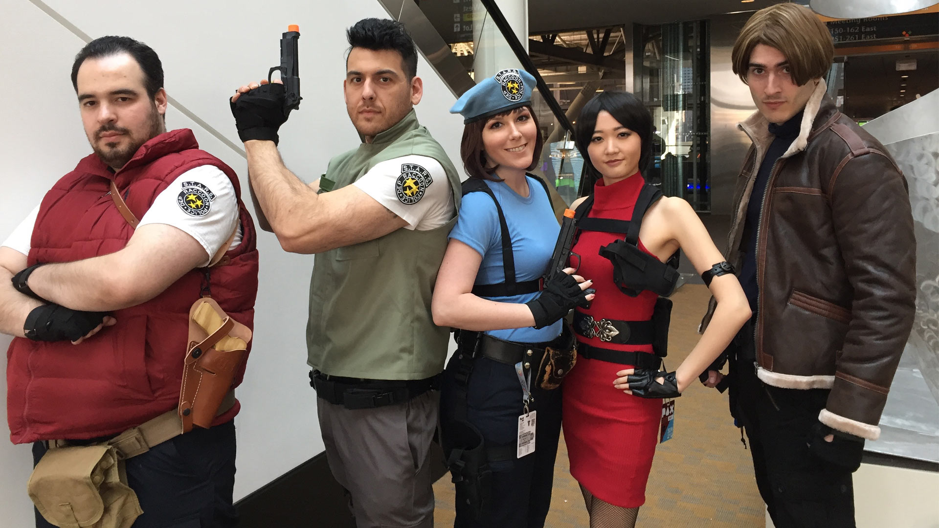 Pax East 2017 Cosplay Day 3 Resident Evil Crew