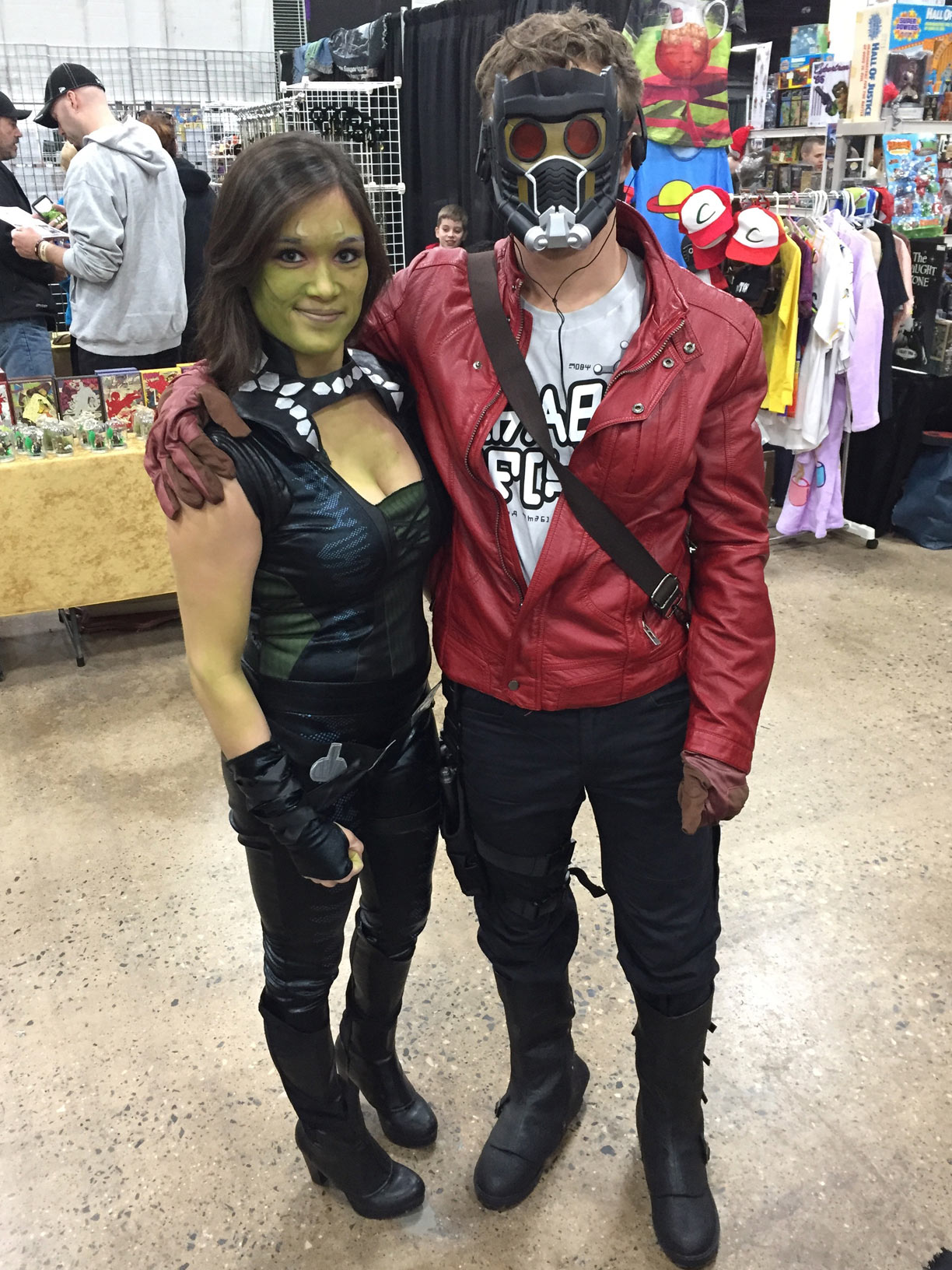 The Great Philadelphia Comic Con 2017 Cosplay Day 2 Starlord and Gamora