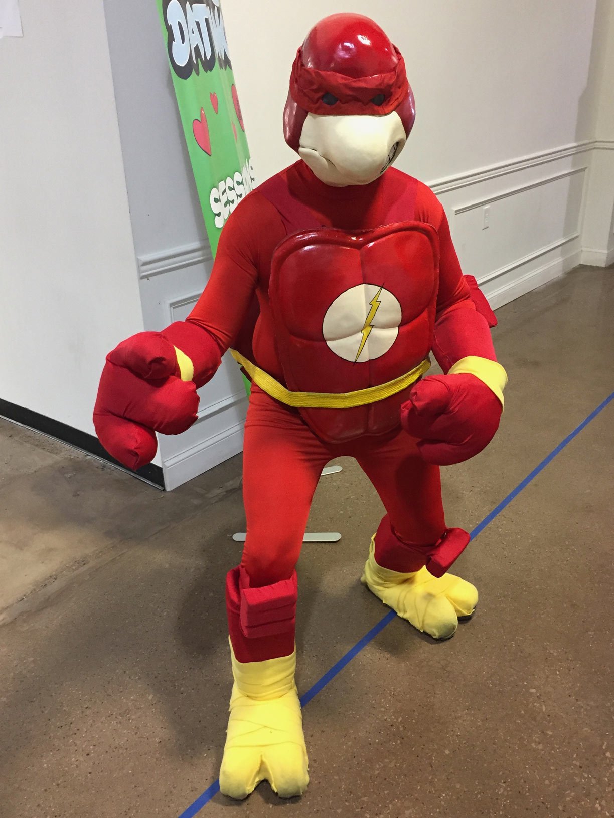 The Great Philadelphia Comic Con 2017 Cosplay Day 2 Flash Turtle