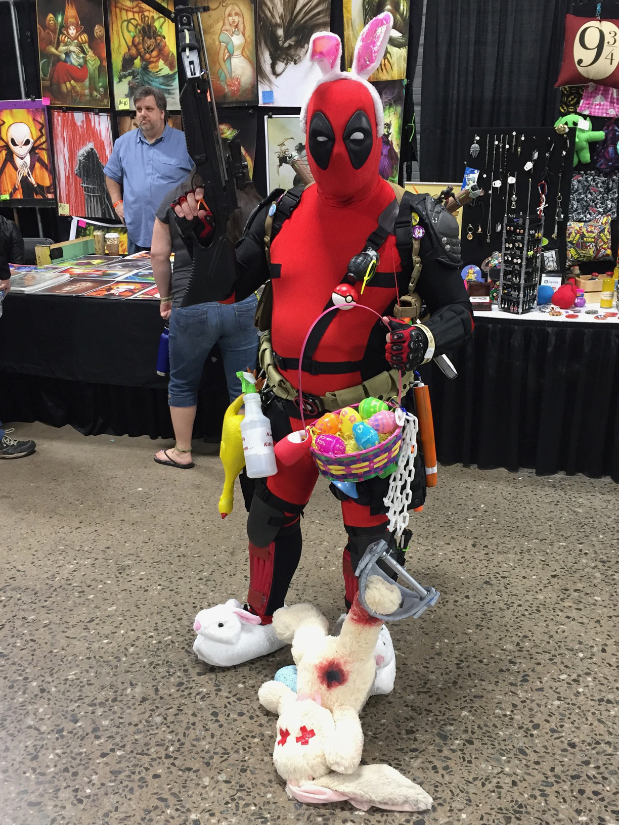 The Great Philadelphia Comic Con 2017 Cosplay Day 2 Deadpool Easter