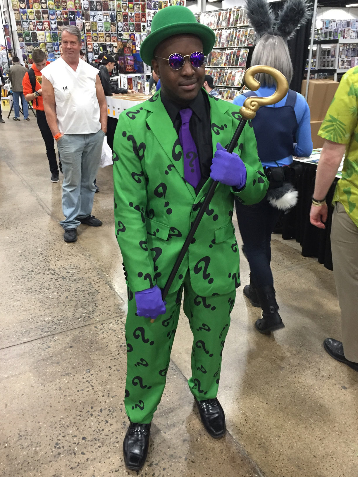 The Great Philadelphia Comic Con 2017 Cosplay Day 2 The Riddler