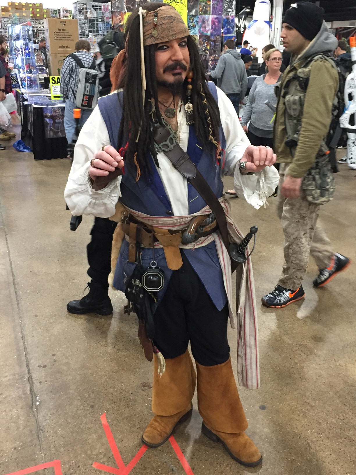 The Great Philadelphia Comic Con 2017 Cosplay Day 2 Jack Sparrow