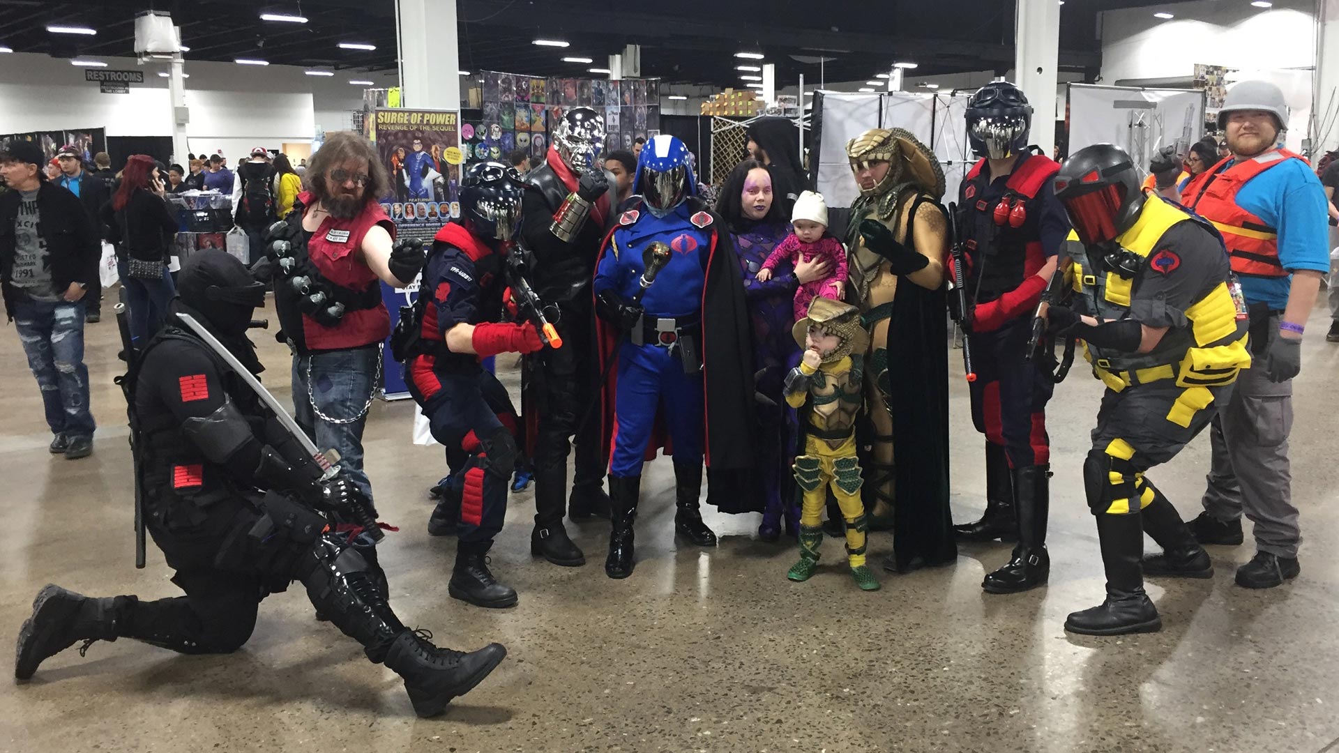 The Great Philadelphia Comic Con 2017 Cosplay Day 3 GI Joe Squad