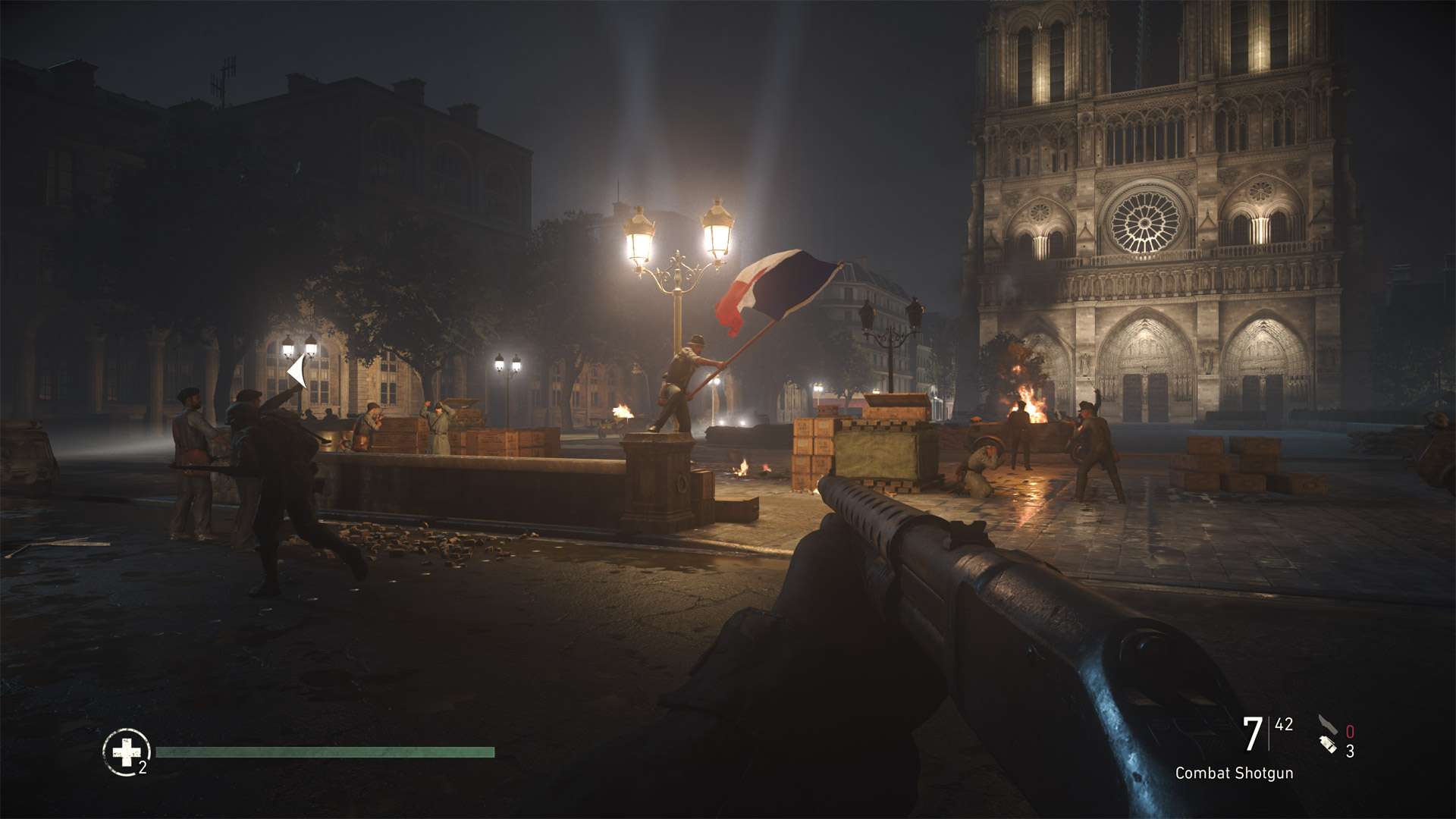 Call of Duty: WWII The Resistance Install Size Screenshot