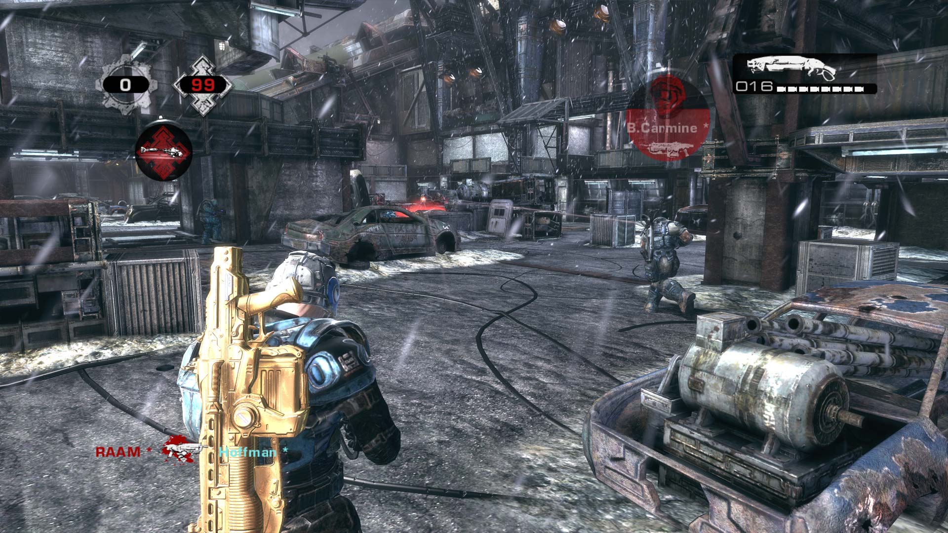 Gears of War 2 Xbox One X Install Size Screenshot