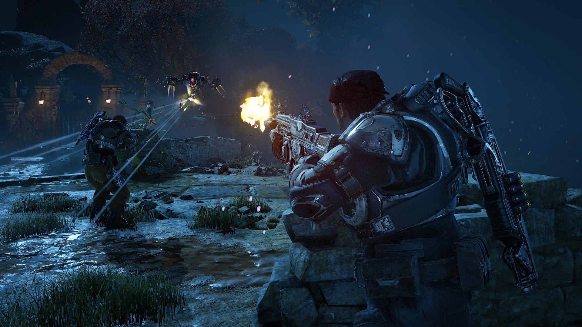 Gears of War 4 Xbox One X Install Size Screenshot