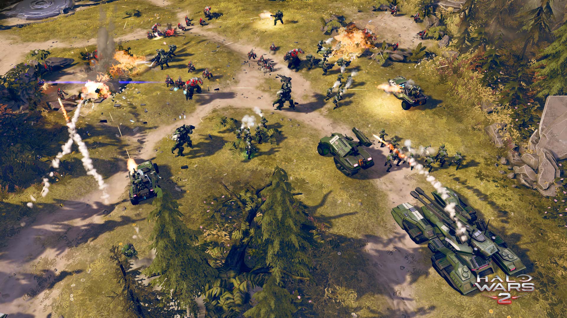 Halo Wars 2 Screenshot UNSC vs Banished