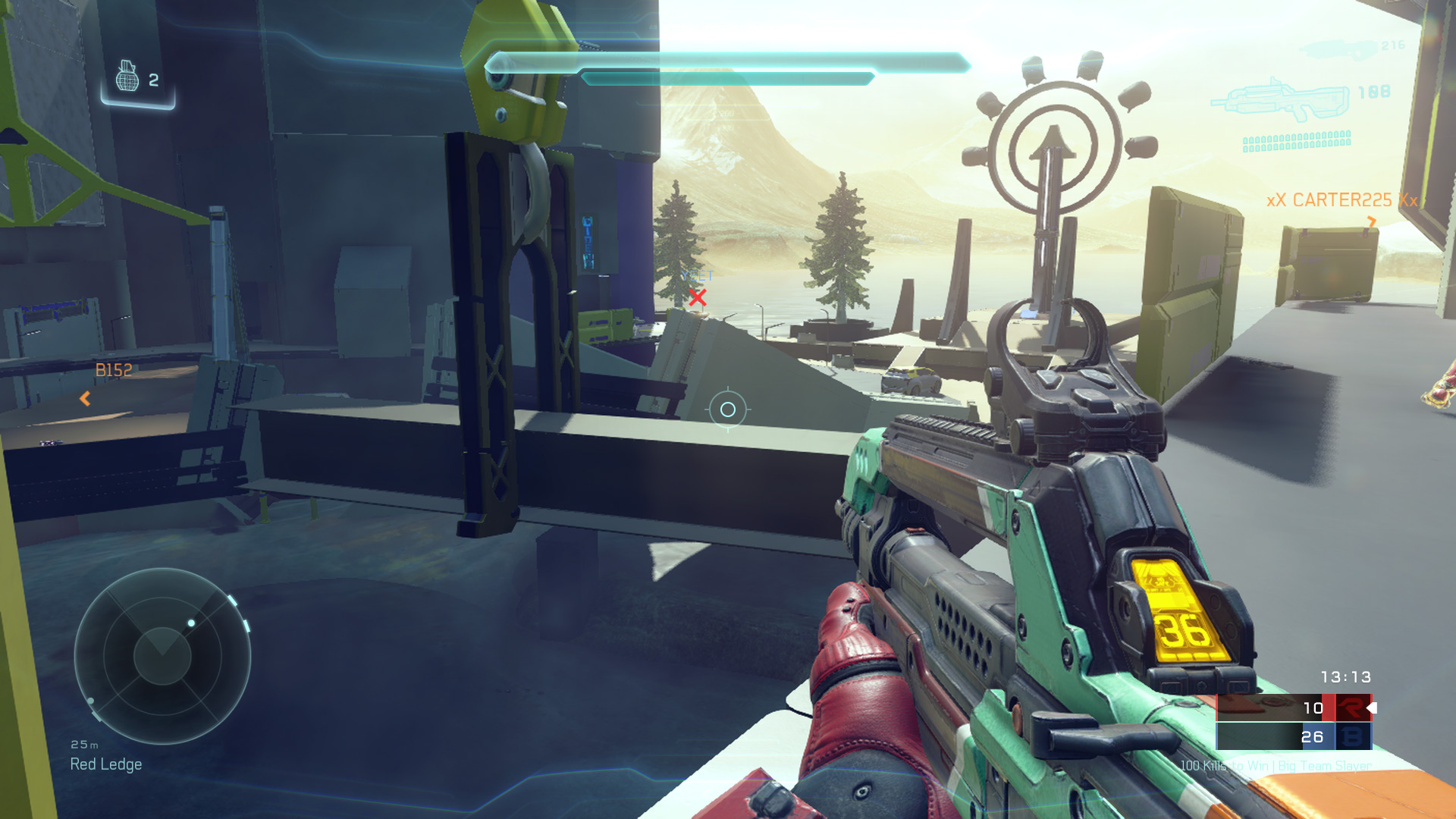 Halo 5: Guardians Big Team Battle Screenshot