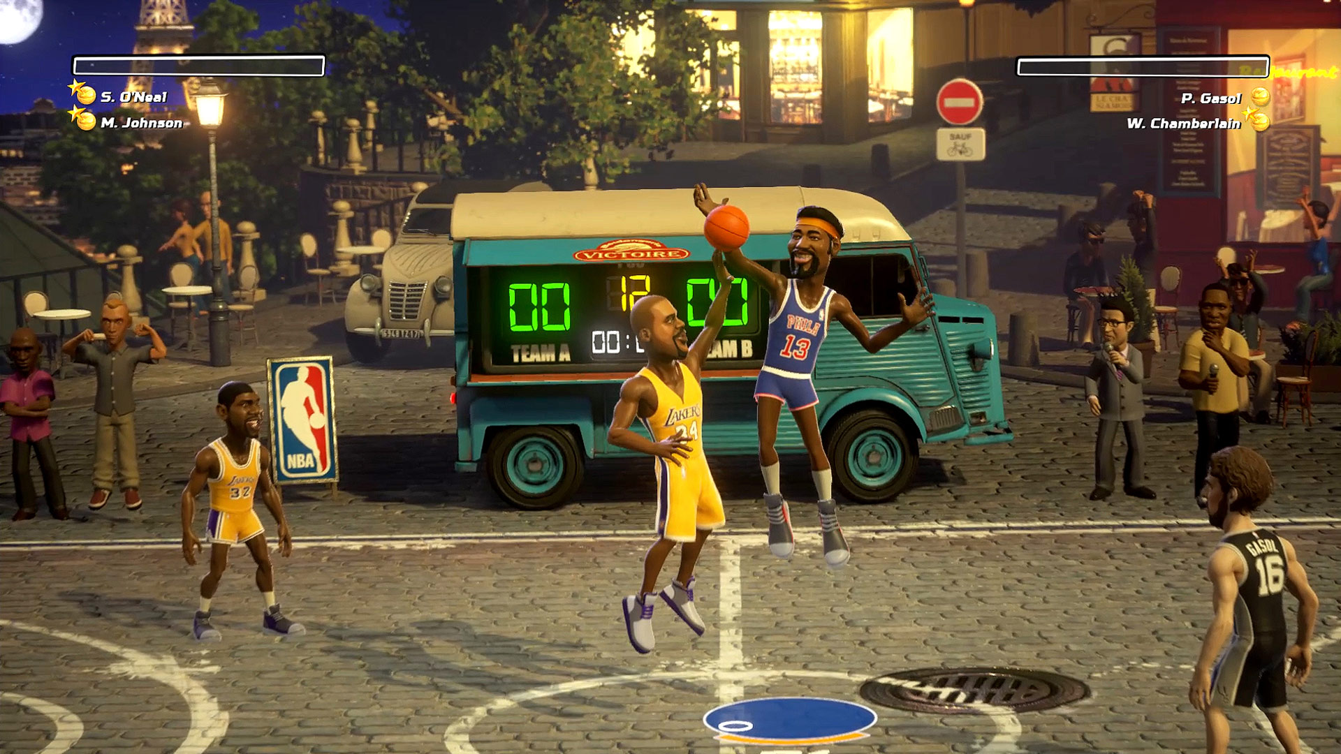 NBA Playgrounds Screenshot Paris