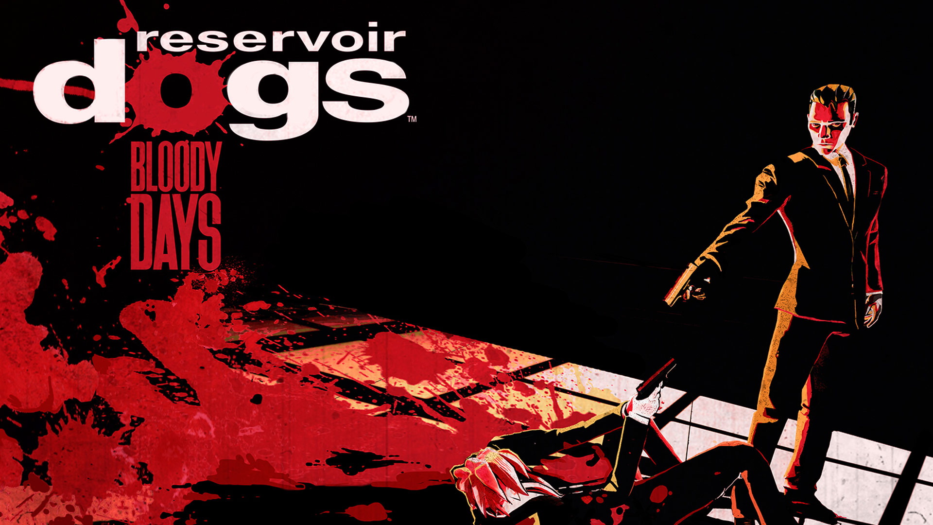 Reservoir Dogs Bloody Days Title Art