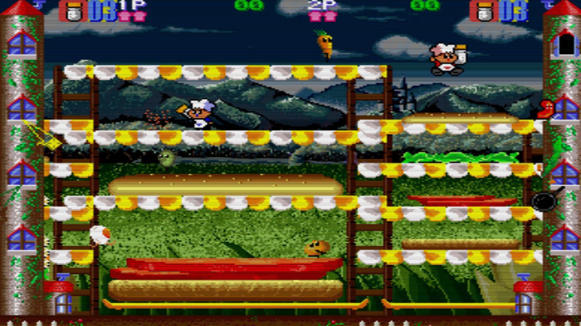 Super BurgerTime Review Xbox Wallpaper Screenshot