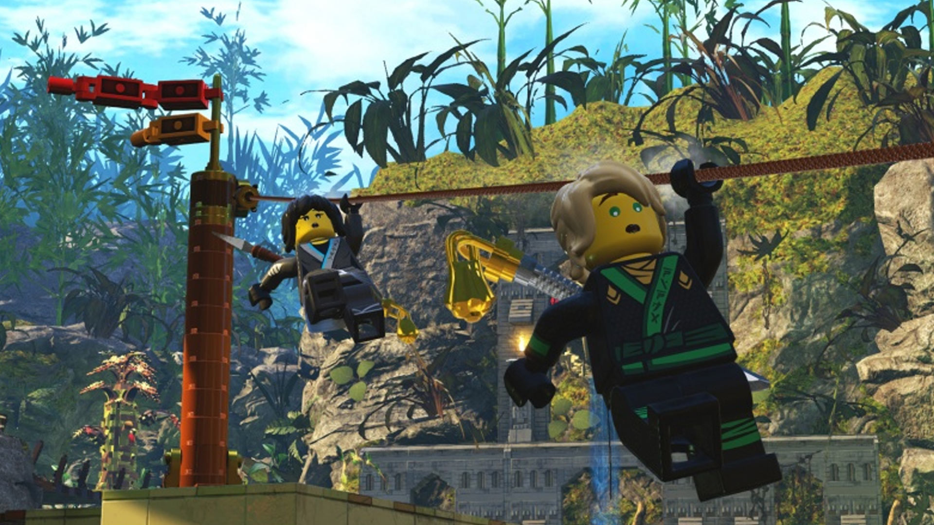 The LEGO Ninjago Movie Game Playstation Wallpaper Screenshot