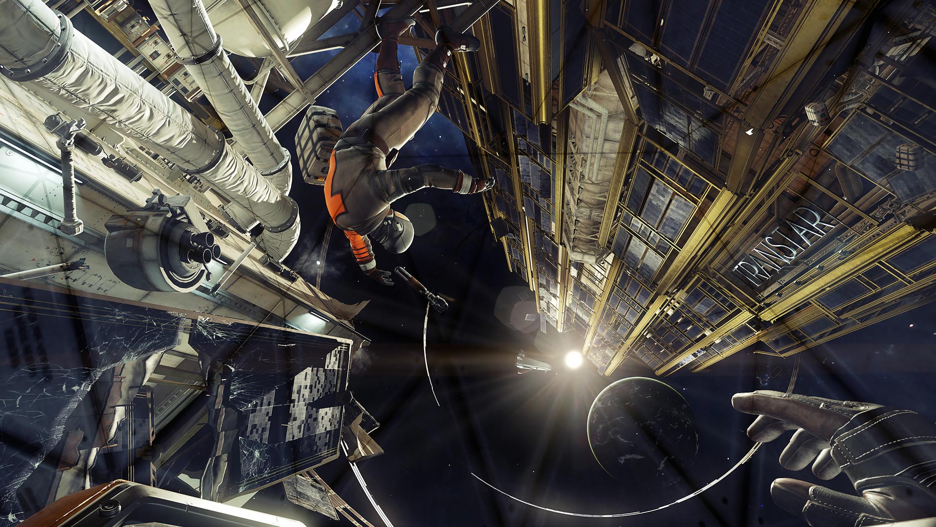 Prey Install Size Screenshot of Space