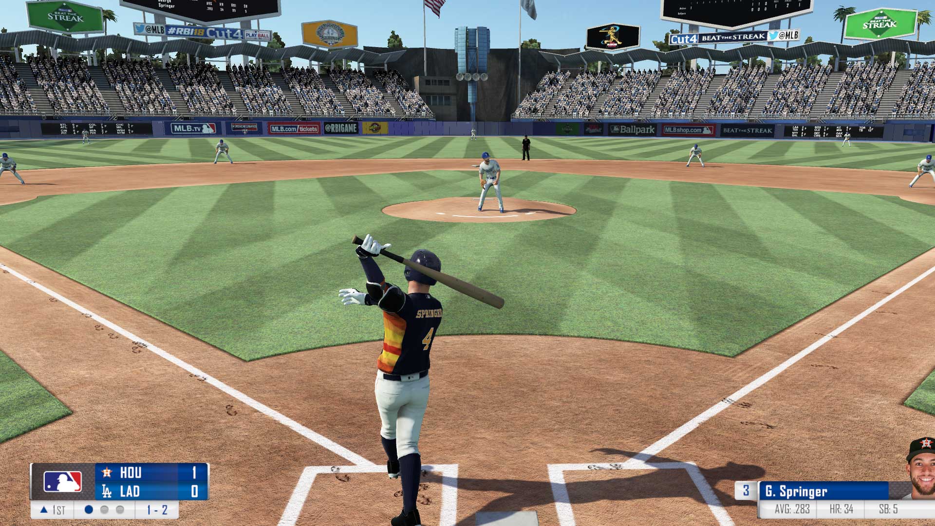 RBI Baseball 18 Xbox Wallpaper Screenshot
