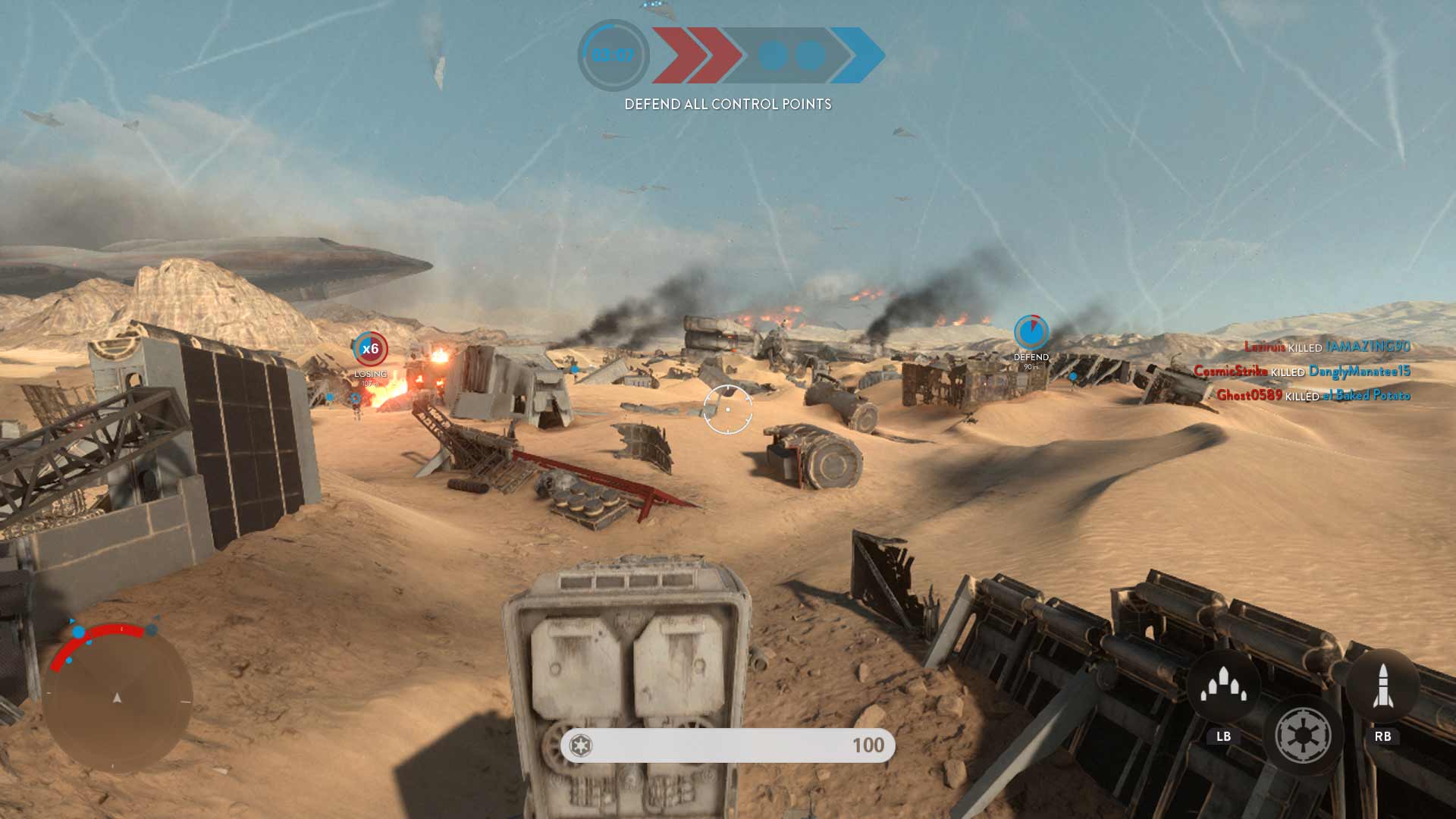 Star Wars Battlefront: Battle of Jakku Screenshot
