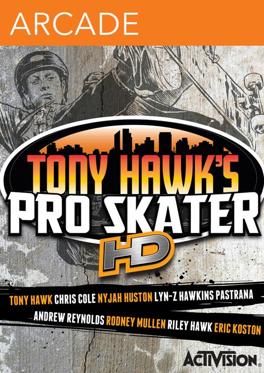 Tony Hawk's Pro Skater HD Box Art