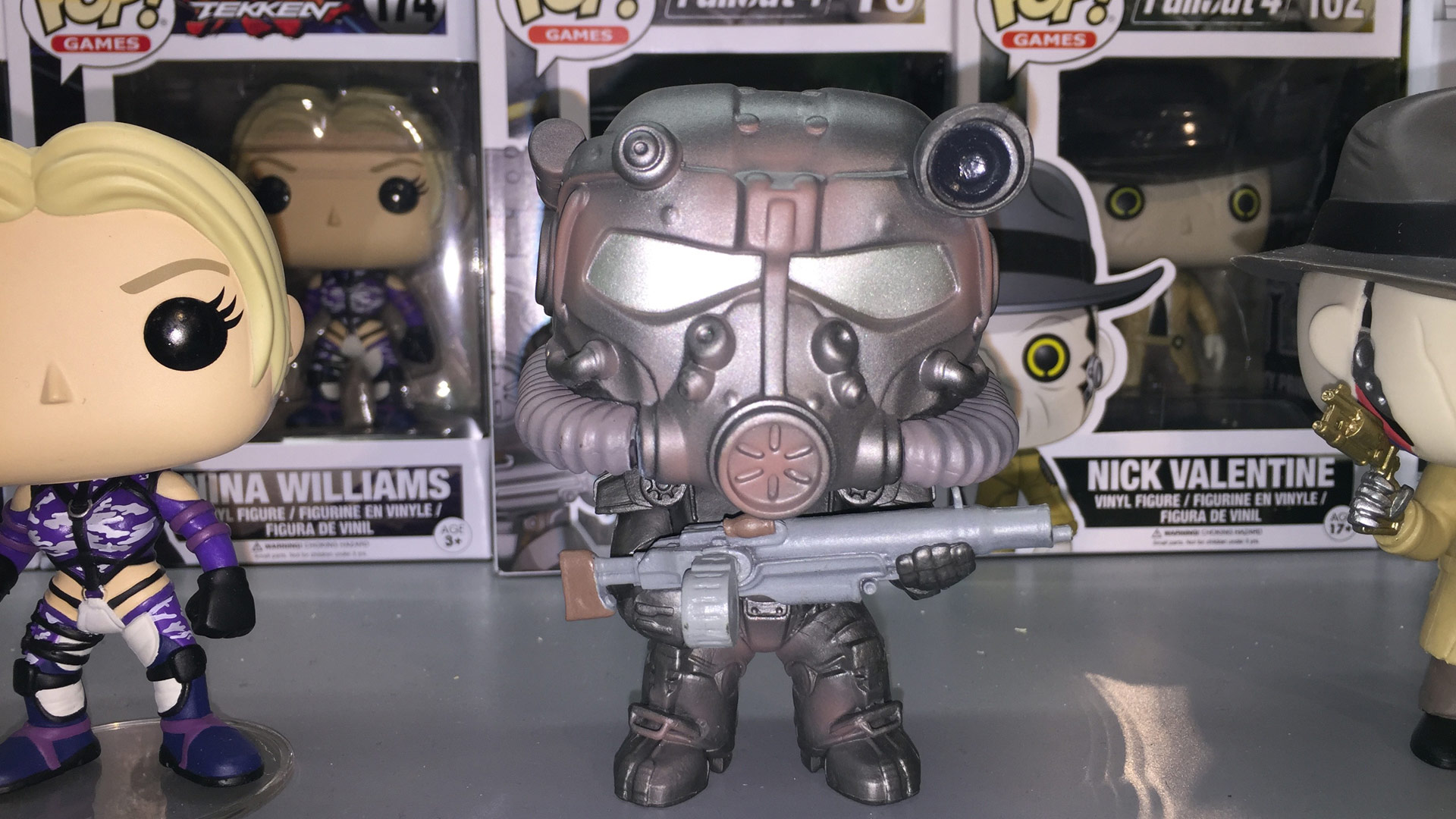 Funko Pop Fallout 4 with T-60 Power Armor #78 Vinyl Figure at Toy Fair 2017
