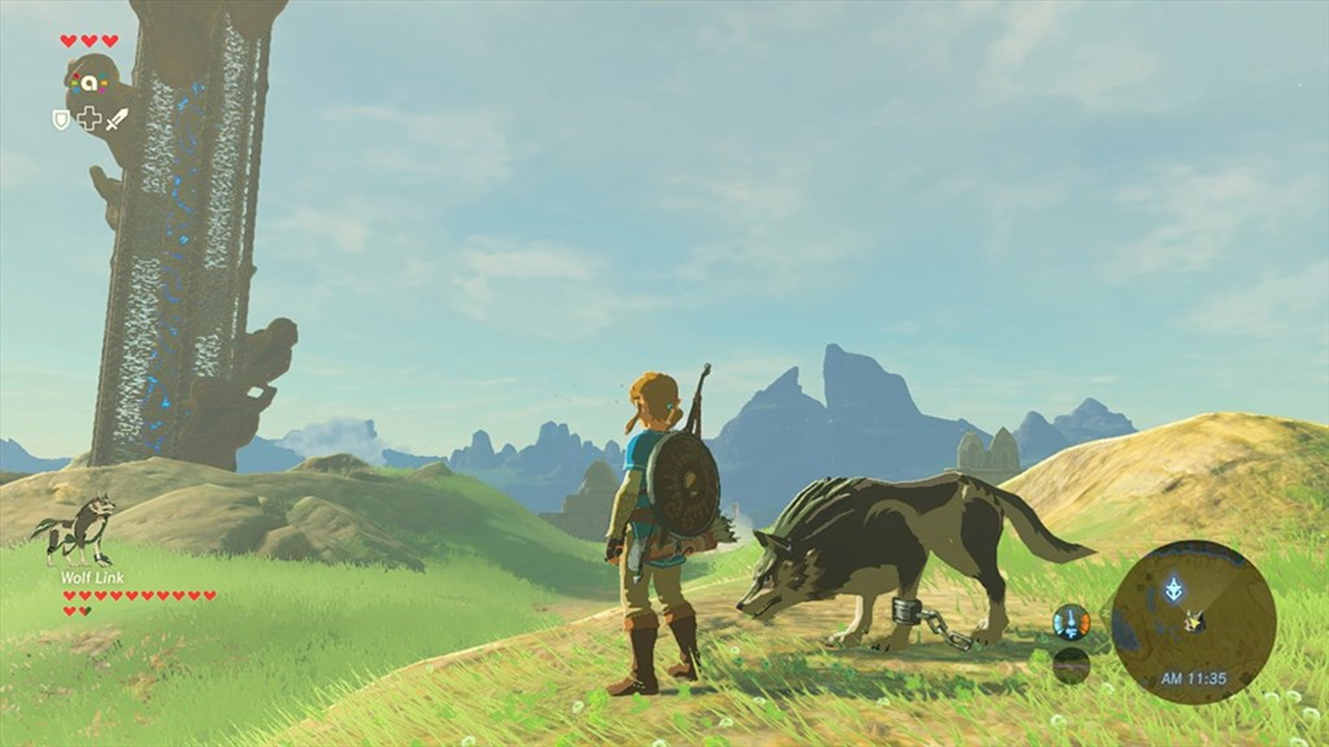 The Legend of Zelda: Breath of the Wild Wolf Screenshot