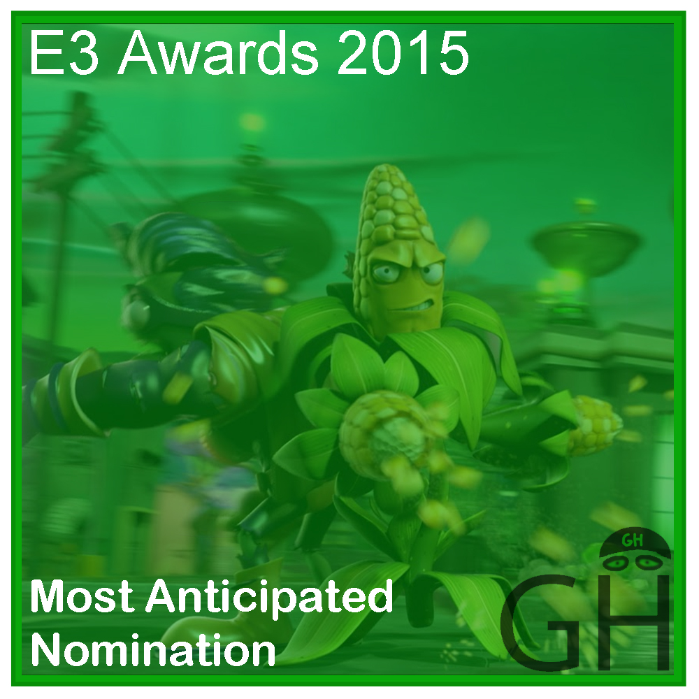 E3 Award Most Anticipated Game Nomination Plants vs Zombies Garden Warfare 2