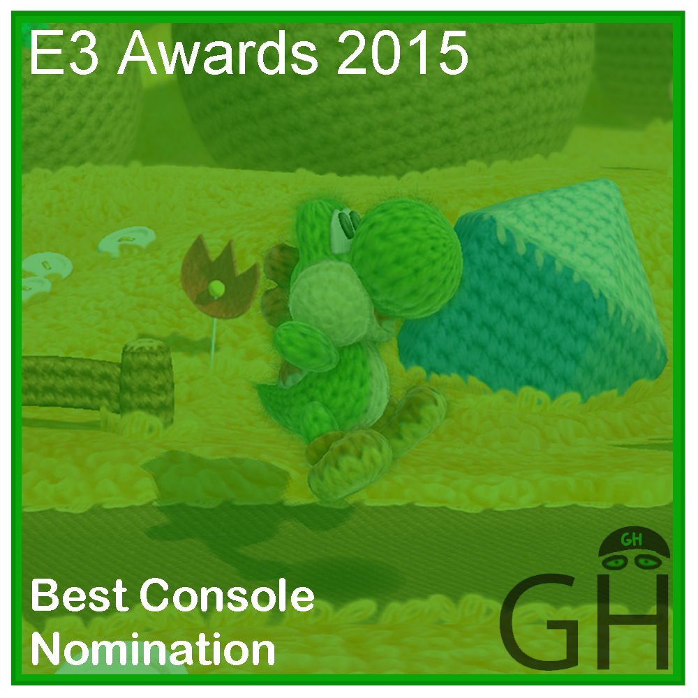 E3 Award Best Console Game Nomination Yoshi's Wooly World