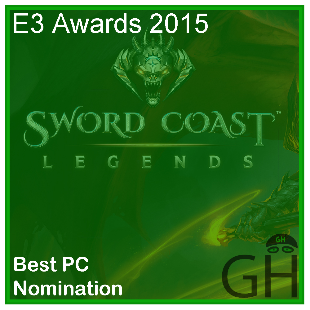 E3 Award Best PC Game Nomination Dungeons and Dragons Sword Coast Legends