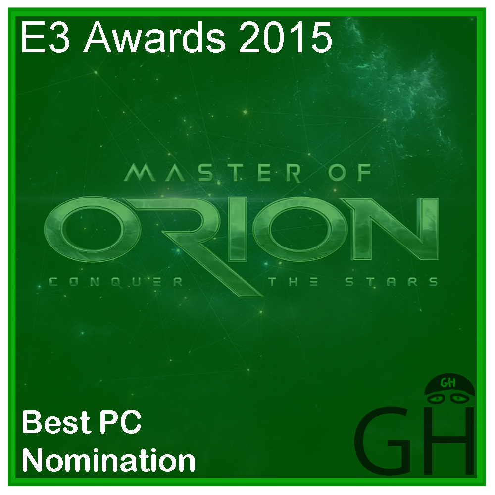 E3 Award Best PC Game Nomination Master of Orion