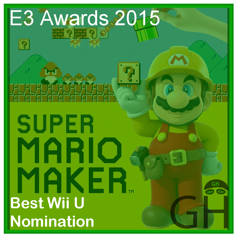 E3 Award Best Wii U Nomination Super Mario Maker