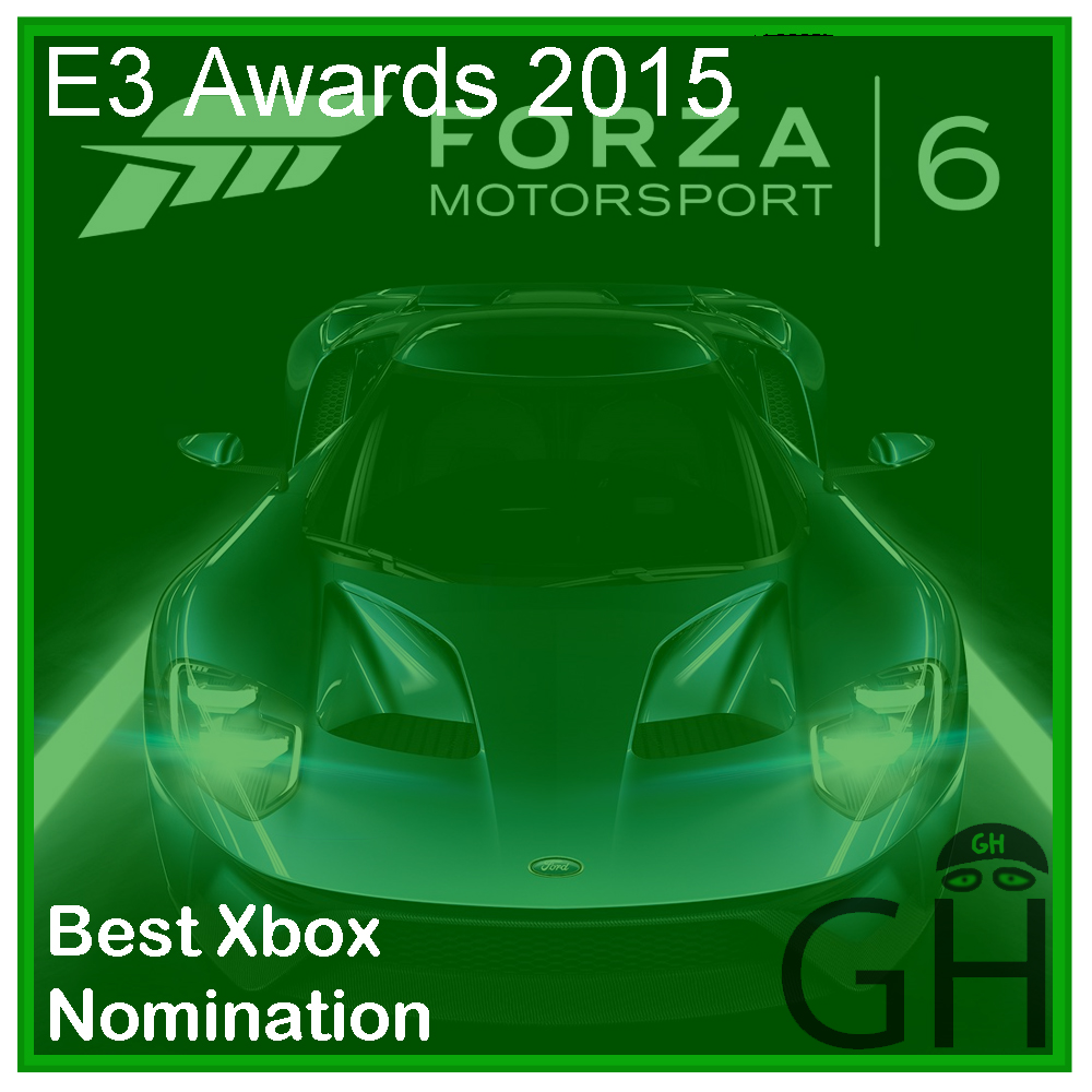 E3 Award Best Xbox Nomination Forza Motorsport 6