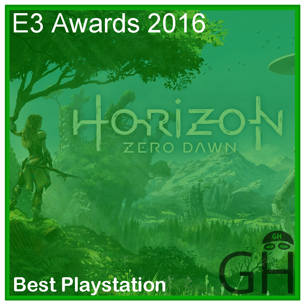 E3 Award Best Playstation Horizon Zero Dawn