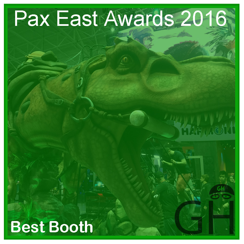 Pax East 2016 Award Best Booth Ark Survival Evolved