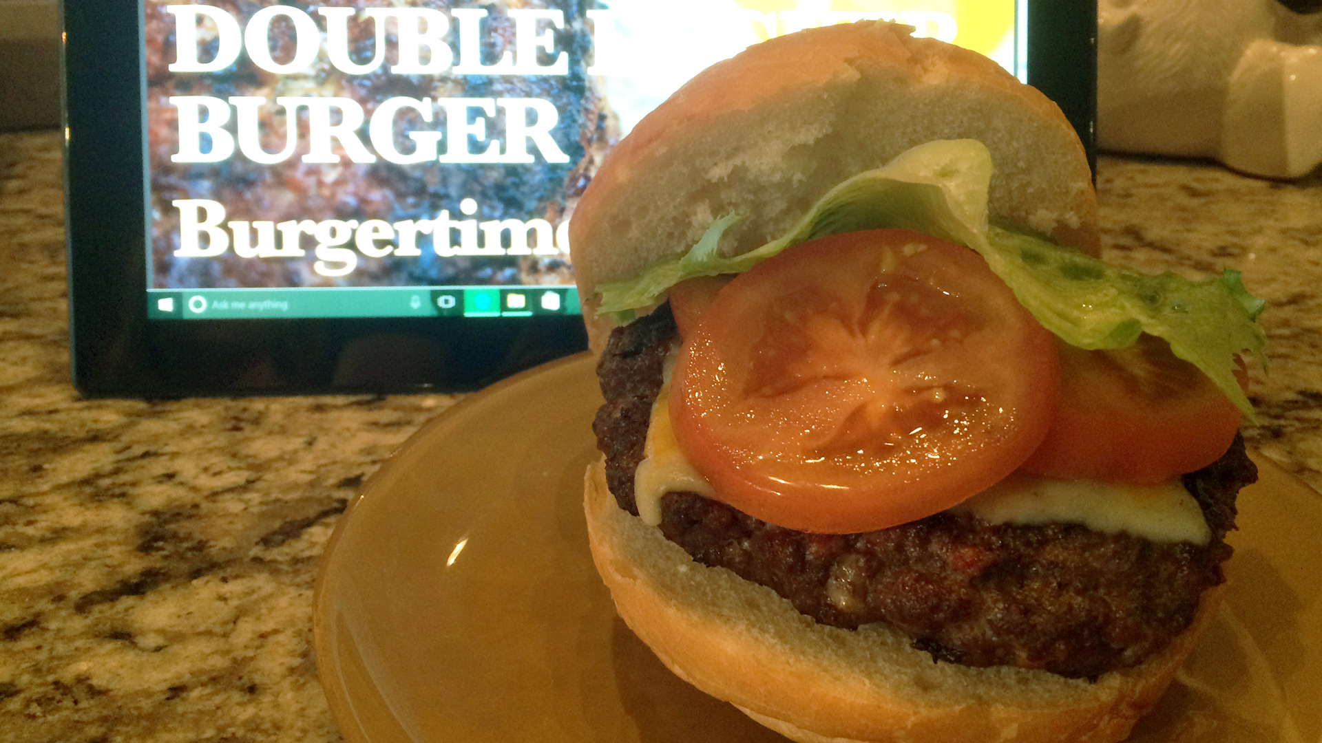 Double Decker Burger from Burgertime