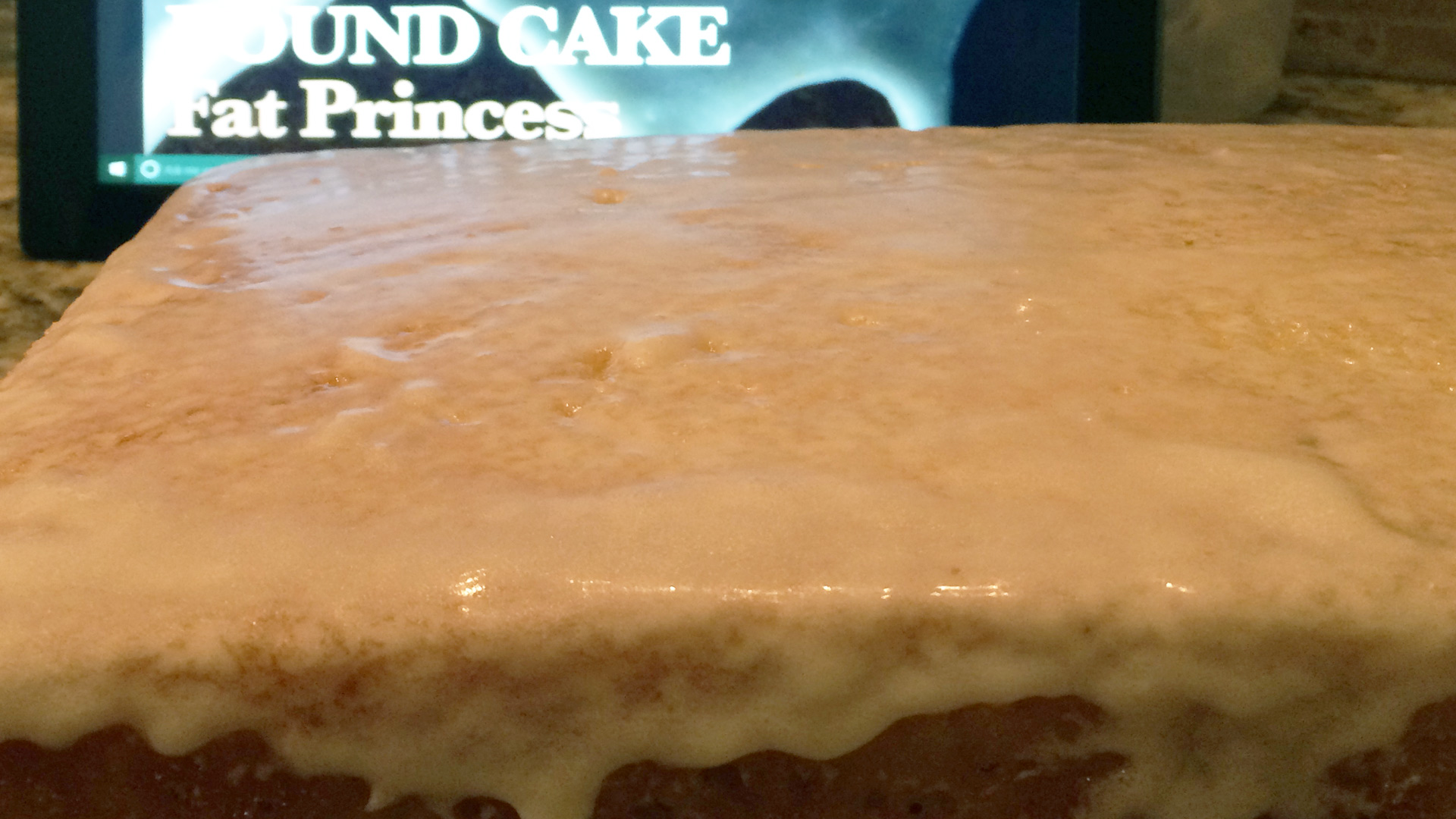 Pound Cake from Fat Princess