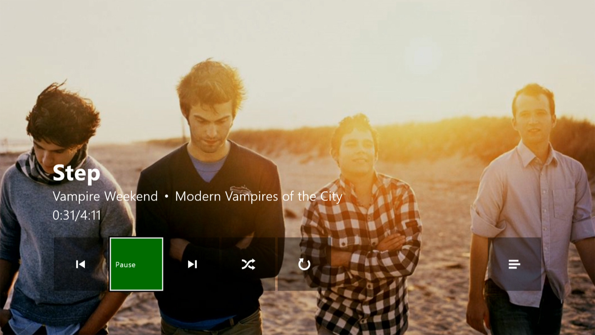 Xbox Music Review Screenshot