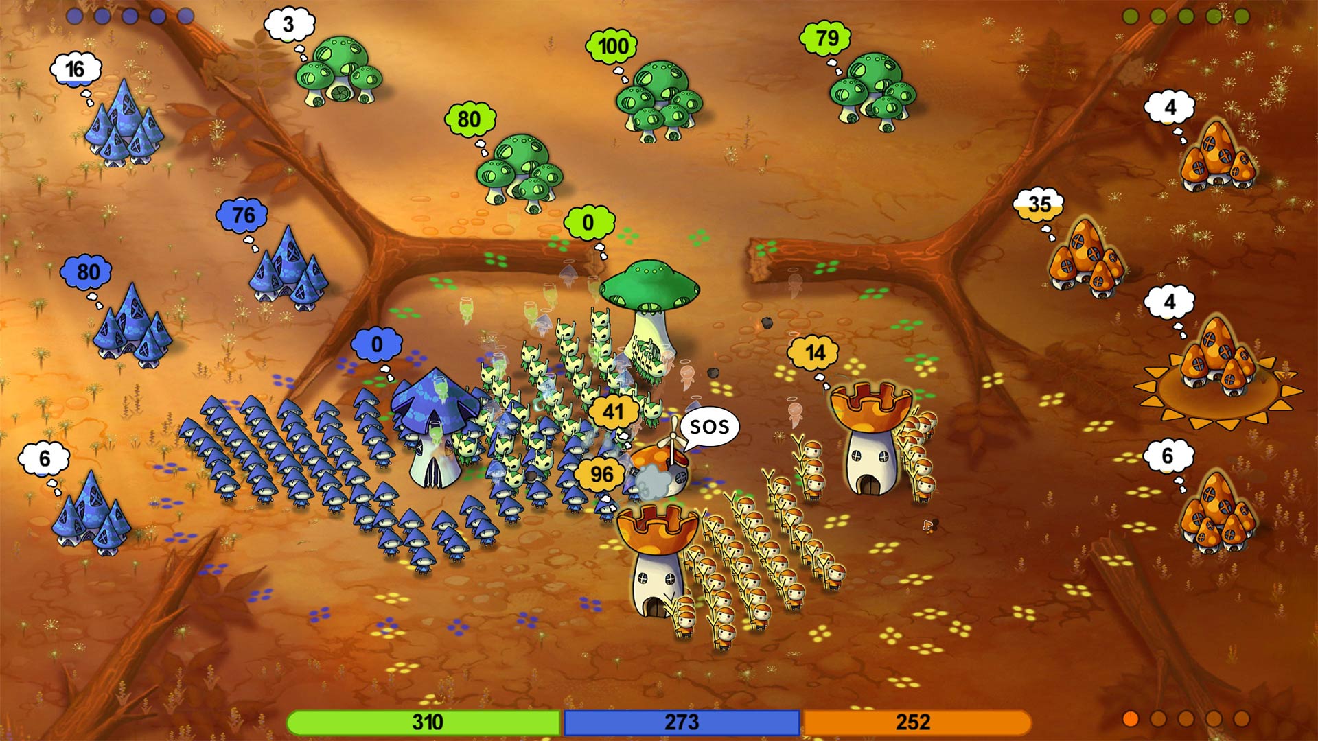 mushroom wars online game